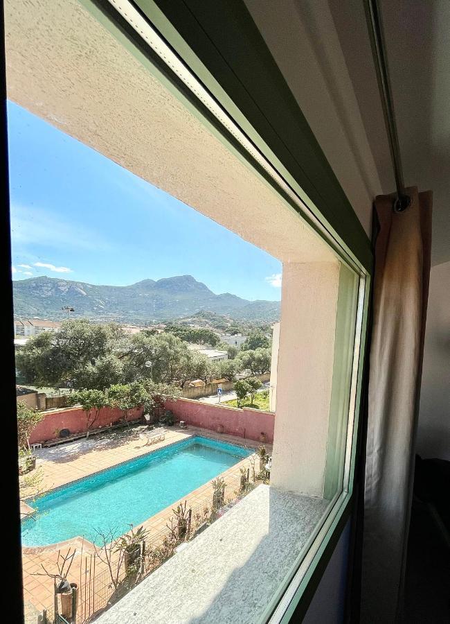 Residence Antonia Appartements Avec Piscine Commune - Centre Ville Calvi กาลวี ภายนอก รูปภาพ